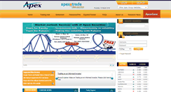 Desktop Screenshot of apexetrade.com